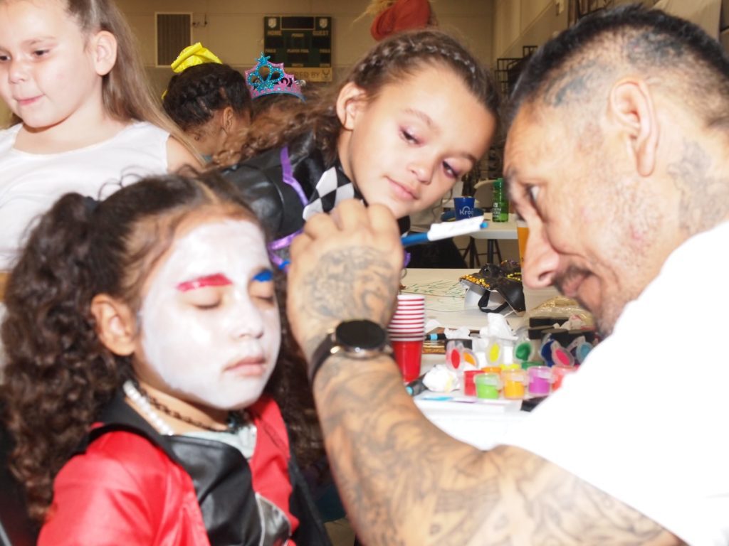 Face Painting at Latino Family Expo