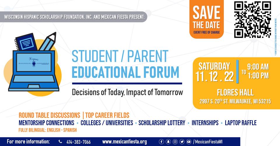 Student/Parent Educational Forum 2022 | Free and fully bilingual (English & Spanish)