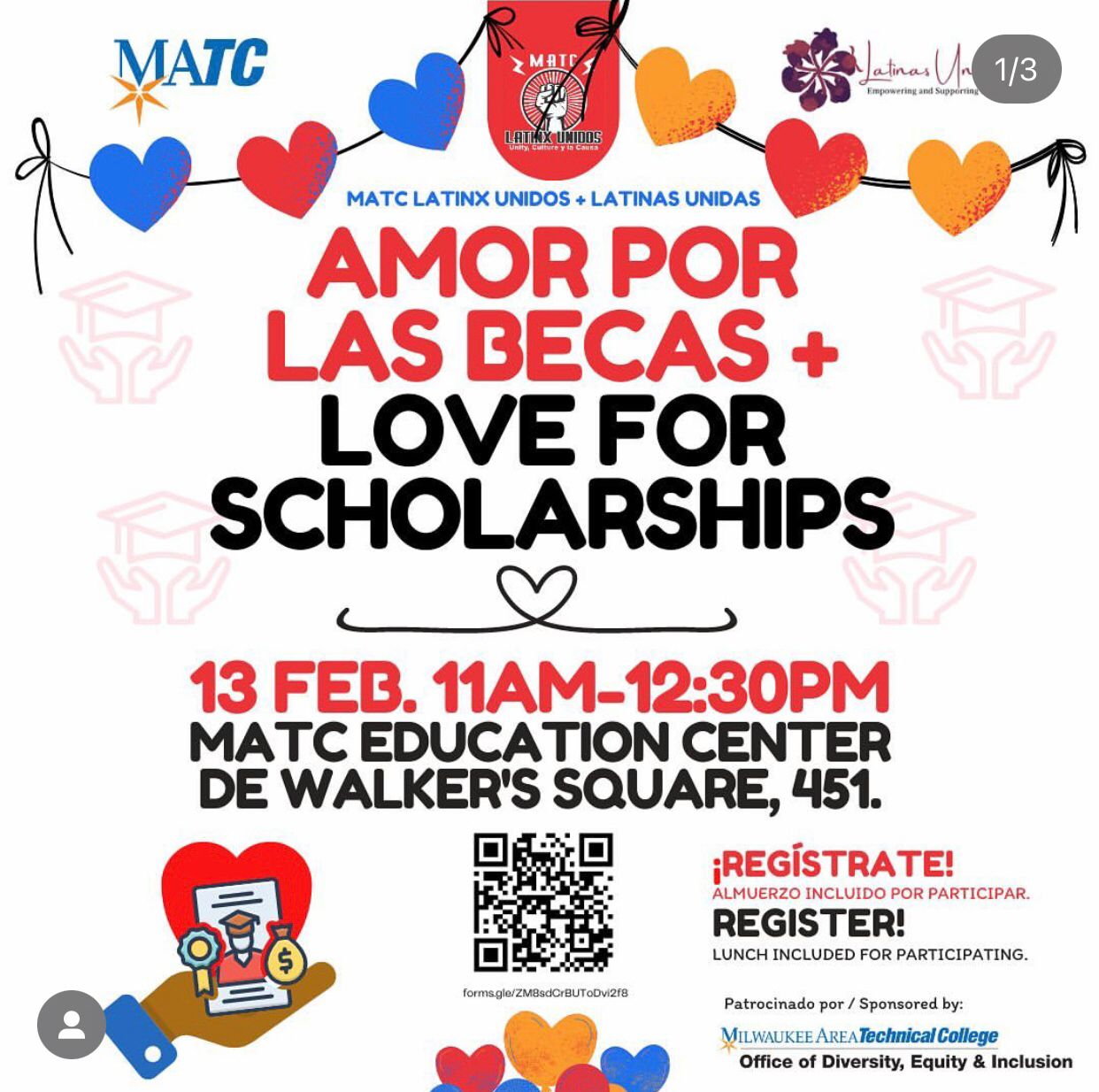 Latinx Unidos | Amor por las Becas, Love Scholarship Event RSVP