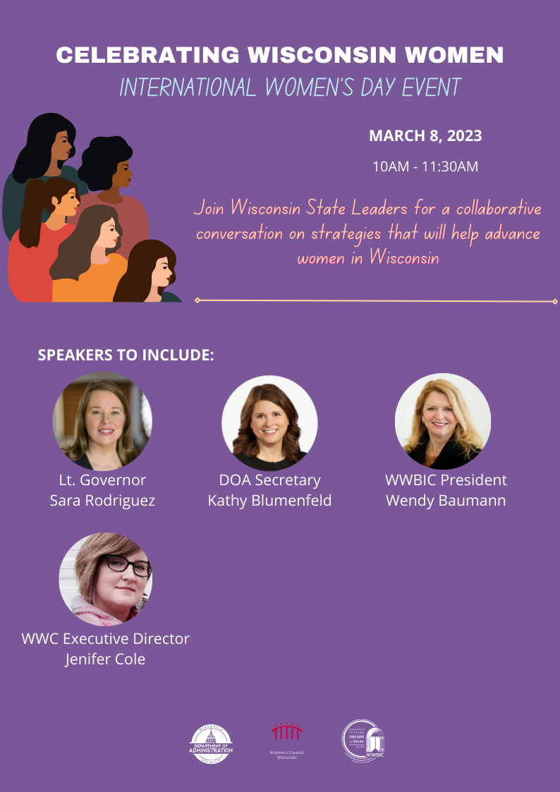 Celebrating Wisconsin's Women - An International Women's Day Event